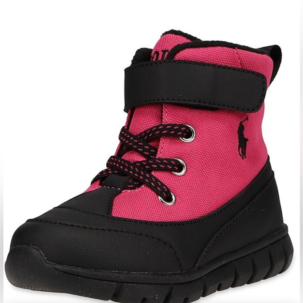 ⭐️POLO RALPH LAUREN Little Girl's Barnes Boots NIB 2